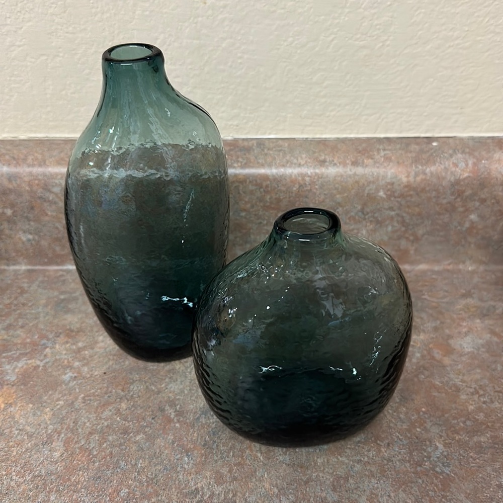 Matching decorative vases